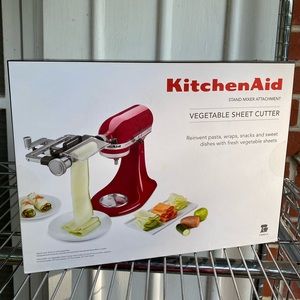 NEW! KITCHEN AID MIXER ATTACHMENT-VEGETABLE SHEET CUTTER $60.00 each